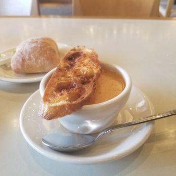 Bazille at Nordstrom - My GUILTY pleasure..it's  the little things in life now I just need a cup of crab bisque and a Cilantro lime Shrimp salad - New American Near Me - Austin, Texas