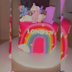 The Sweet Life - My Little Pony Custom Cake
