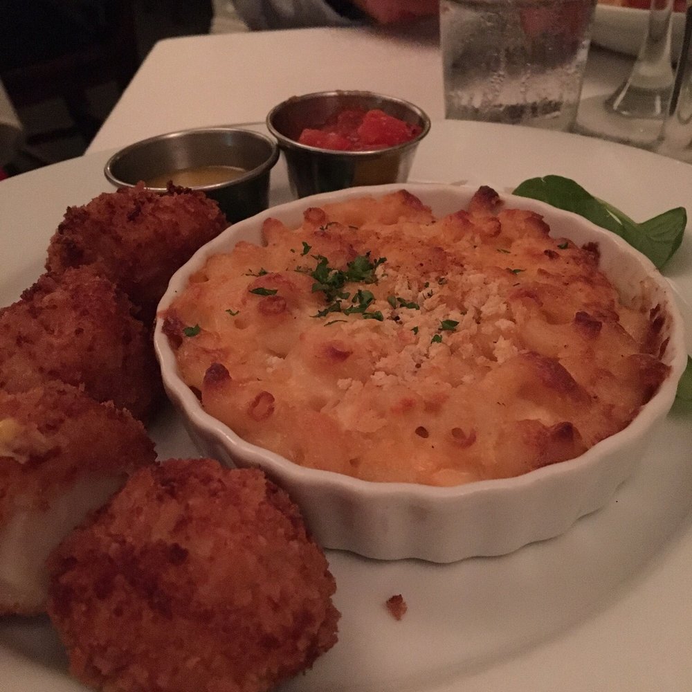 Stefano's - Scallops with Mac n cheese - Seafood Near Me - Beach Haven, New Jersey Stefano's - Scallops with Mac n cheese - Seafood Near Me - Beach Haven, New Jersey