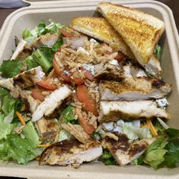 Blue Zalad with blackened chicken Blue Zalad with blackened chicken