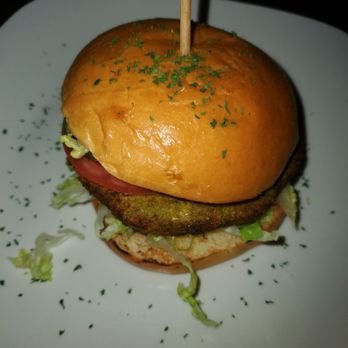 Eve's Lounge - Black Bean veggies burger - Lounges Near Me - Brooklyn, New York
