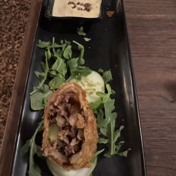 RedFarm - Pastrami eggroll - Chinese Near Me - Miami, Florida RedFarm - Pastrami eggroll - Chinese Near Me - Miami, Florida