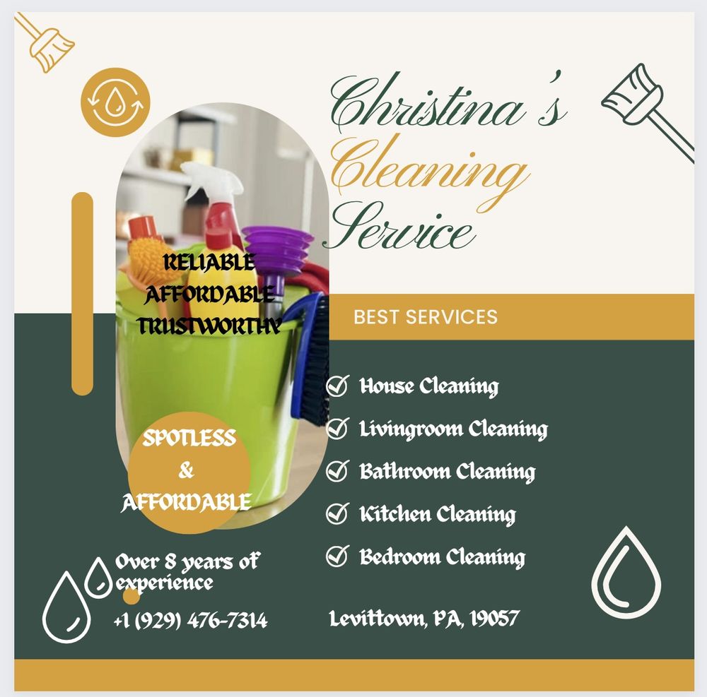 CHRISTINA’S CLEANING SERVICE Updated July 2024 Levittown
