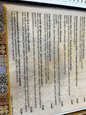 Menu photo 2 Il Siciliano Messina, ME