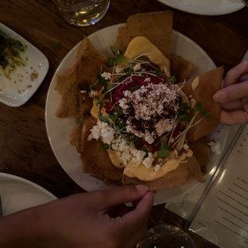 Sarma - lentil nachos - Middle Eastern Near Me - Somerville, Massachusetts