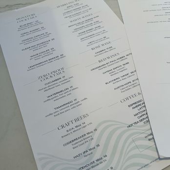 Splashes Restaurant - Menú - May 2026 - New American Near Me - Laguna Beach, California