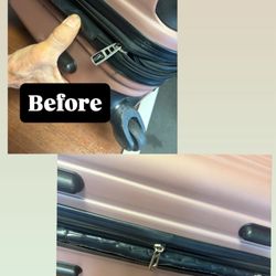 University Shoe & Luggage Repair - Stitched up the rubber part