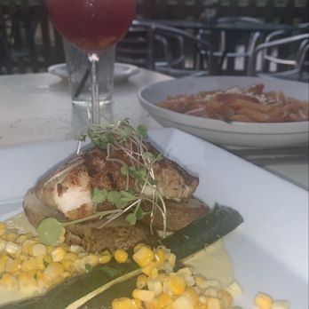 Brian's Place - Grouper with corn purée - Spanish Near Me - Hernando Beach, Florida Brian's Place - Grouper with corn purée - Spanish Near Me - Hernando Beach, Florida