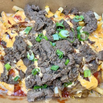 KBOP Korean Kitchen - KBOP Fries with Bulgogi - Korean Near Me - Monrovia, California KBOP Korean Kitchen - KBOP Fries with Bulgogi - Korean Near Me - Monrovia, California