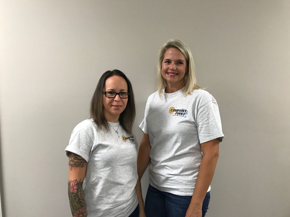 Slide of Comfort First Heating and Cooling