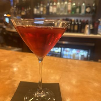 Bishop's Post - A "pomegranate martini" that was literally a vodka cranberry. - American Near Me - Chesterfield, Missouri