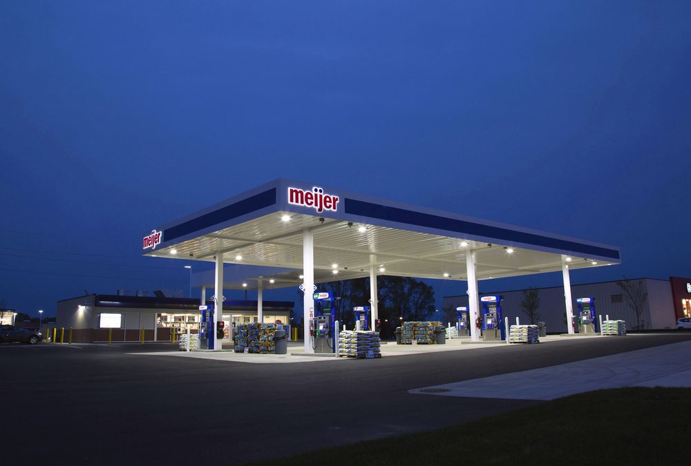 Meijer Express Gas Station Logo