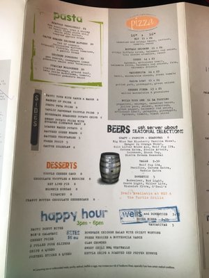 Menu photo 5 The Turtle Grille Lake Havasu City, AZ