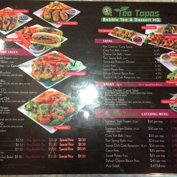 Q Tea Tapas - Menu - Bubble Tea Near Me - Fort Lee, New Jersey