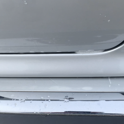 Oil Exchange Fast Lube - Wax left on car, owner said that's how it's supposed to be. Yeah right