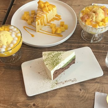 Mango Mango Dessert - Matcha Crepe Roll - Desserts Near Me - New York, New York
