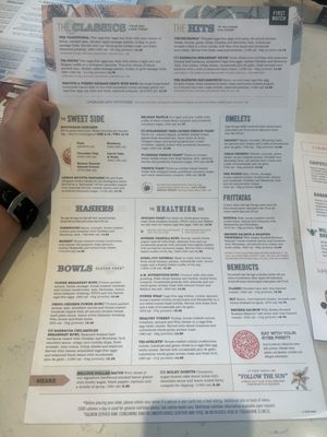 Menu photo 1 First Watch Orlando, FL Menu photo 1 First Watch Orlando, FL