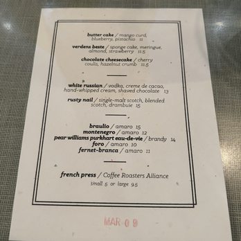 The Strand - Dessert menu - New American Near Me - Orlando, Florida The Strand - Dessert menu - New American Near Me - Orlando, Florida