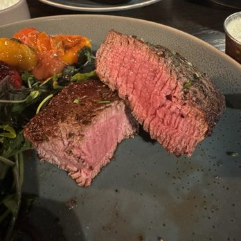 Fire Smoke - Medium rare filet - Steakhouses Near Me - Knoxville, Tennessee