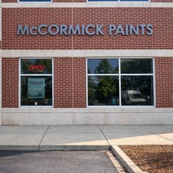 McCormick Paints - Exterior Store Front