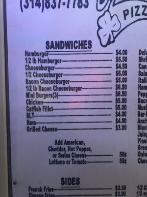 Menu photo 6 BJ's Bar and Restaurant Florissant, MO Menu photo 6 BJ's Bar and Restaurant Florissant, MO