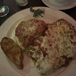 La Dolce Vita - Chicken Parm with side of Angel Hair