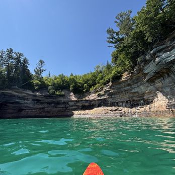 Pictured Rocks Kayaking - cove - Tours Near Me - Munising, Michigan