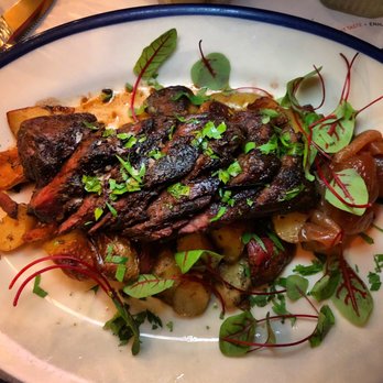 Le Fanfare - Creekstone Farm Hanger Steak - Italian Near Me - Brooklyn, New York