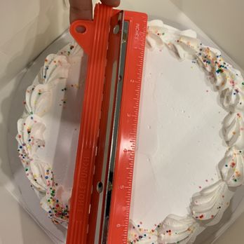 Nirvanaah - Supposed 10inch cake measuring barely 7 inches with frosting. There is no way this cake was made in a 10 inch pan/mould. - Ice Cream & Frozen Yogurt Near Me - Sunnyvale, California Nirvanaah - Supposed 10inch cake measuring barely 7 inches with frosting. There is no way this cake was made in a 10 inch pan/mould. - Ice Cream & Frozen Yogurt Near Me - Sunnyvale, California