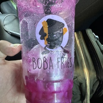 Boba Fries - Dragon - Berry with jelly - Bubble Tea Near Me - Elmhurst, New York
