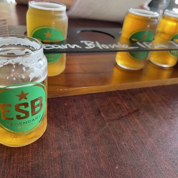 Eureka Springs Brewery - Beer flight - Breweries Near Me - Eureka Springs, Arkansas