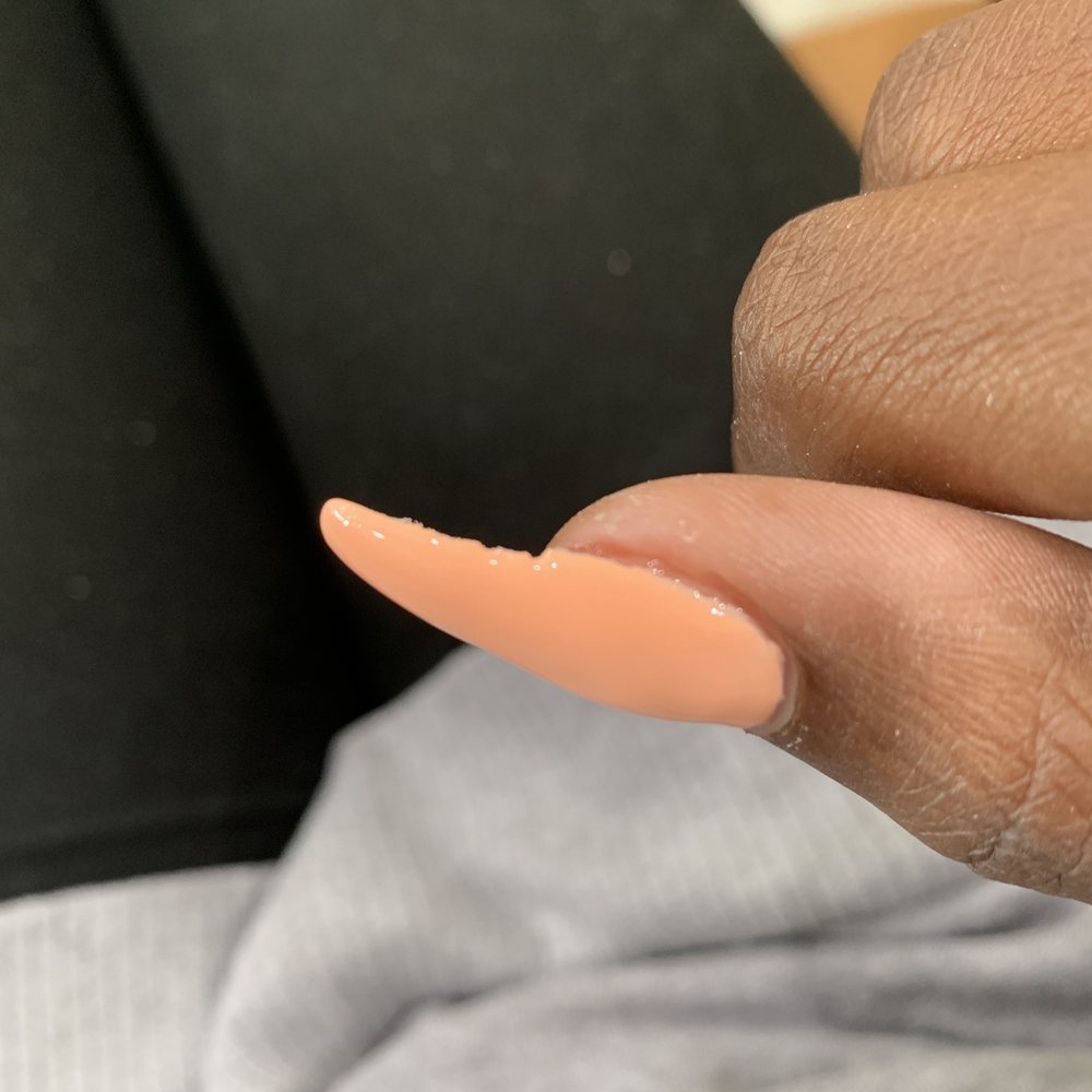 Nail It - He drilled this nail down to much on the sides - Nail Salons Near Me - Hemet, California Nail It - He drilled this nail down to much on the sides - Nail Salons Near Me - Hemet, California