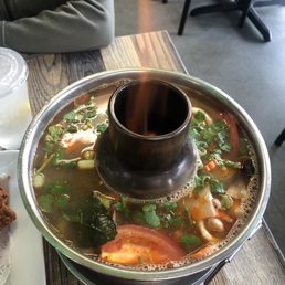 Spicy Combination Seafood Soup
