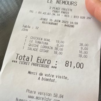 Le Nemours - Brasseries Near Me - Paris, 75