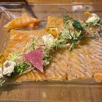 Kata Robata - Yuzo salmon sashimi - Sushi Bars Near Me - Houston, Texas