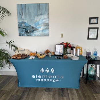 Elite Experience: Elements Massage Simi Valley - Treat table - nice complement after a relaxing massage - Yelp Events Near Me - Simi Valley, California Elite Experience: Elements Massage Simi Valley - Treat table - nice complement after a relaxing massage - Yelp Events Near Me - Simi Valley, California