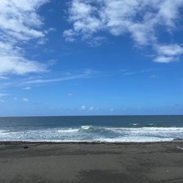 Right next to the beach! Right next to the beach!