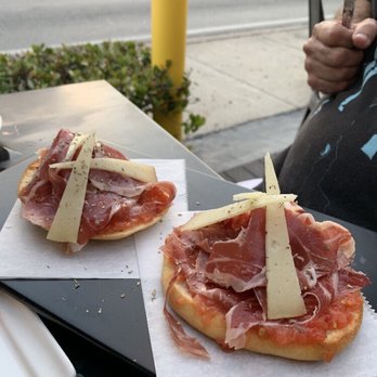 Madrid Tapas Y Vinos - Tosta de Jamón Ibérico - Spanish Near Me - Miami, Florida