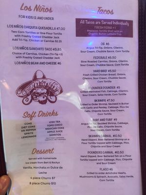 Menu photo 8 Sancho’s Tacos Claremont, CA Menu photo 8 Sancho’s Tacos Claremont, CA