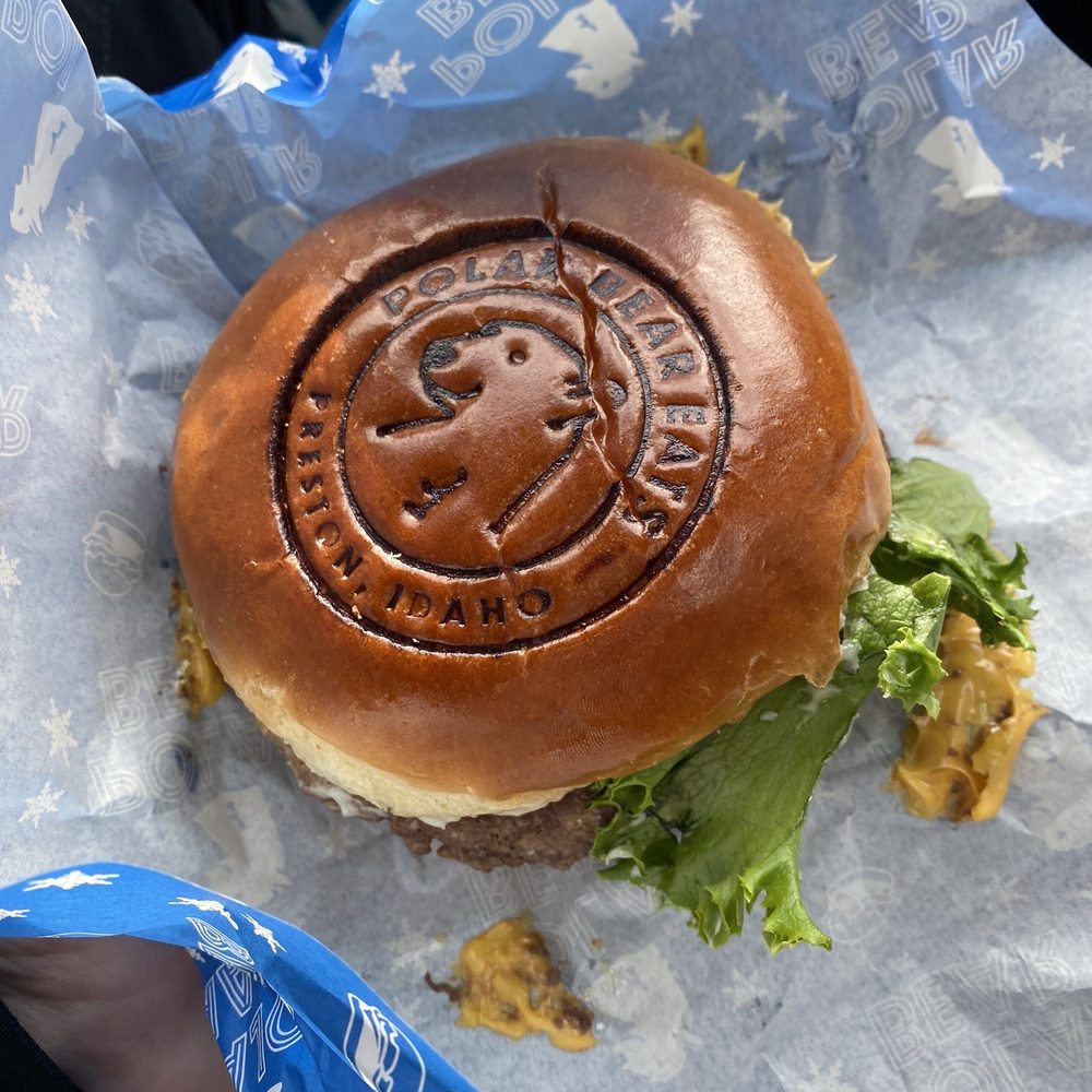 Polar Bear - Double Meat Double Cheese Burger - Burgers Near Me - Preston, Idaho Polar Bear - Double Meat Double Cheese Burger - Burgers Near Me - Preston, Idaho