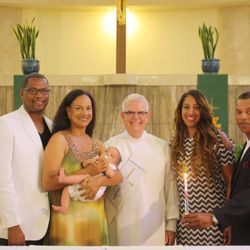St Bernadette Catholic Church - Baptism for Quincy Jr.