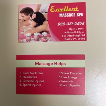 Excellent Massage Spa - Beauty & Spas Near Me - Butler, Pennsylvania Excellent Massage Spa - Beauty & Spas Near Me - Butler, Pennsylvania