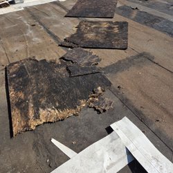 Olimpia Construction - If every picture is worth a 1000 words, this 1's worth 10000 more. It's all the dry rot that was found on my roof.