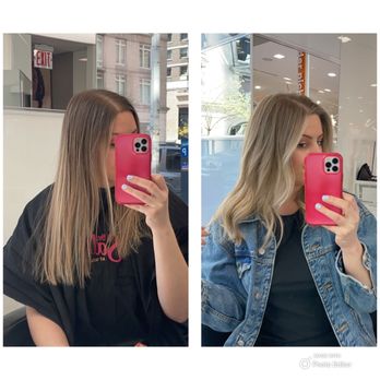 Ulta Beauty - Before & After. Highlight + cut by Melissa D. 100% recommend! - Cosmetics & Beauty Supply Near Me - New York, New York Ulta Beauty - Before & After. Highlight + cut by Melissa D. 100% recommend! - Cosmetics & Beauty Supply Near Me - New York, New York