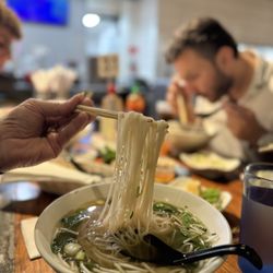 123 Pho - Pho noodle soup with thin vermicelli, shrimp and veggie broth