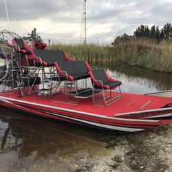Airboat Rides  Boca Raton - Our New state of the art Airboat best in the industry.