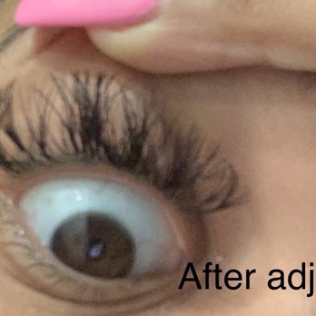 Cherry Lash - This is after going back to "get them fixed" looks worse , like what did she do - Eyelash Service Near Me - Henderson, Nevada Cherry Lash - This is after going back to "get them fixed" looks worse , like what did she do - Eyelash Service Near Me - Henderson, Nevada