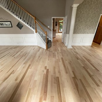 Husby Hardwoods - Hickory - Bona Mega One Extra Matte - Flooring Near Me - Mercer Island, Washington Husby Hardwoods - Hickory - Bona Mega One Extra Matte - Flooring Near Me - Mercer Island, Washington