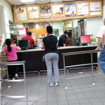 Wendy's - Front cash register area. - Burgers Near Me - Vero Beach, Florida
