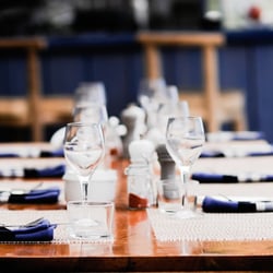 Blue Cargo - La table du Blue Cargo
